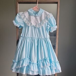 Charming Light Blue Kids Formal Dress